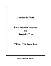 Four French Chansons P.O.D. cover